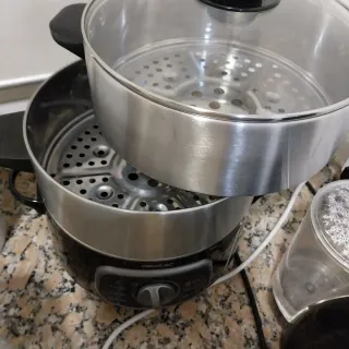 Cecotec Vaporera Eléctrica 2 Niveles