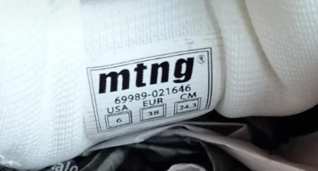 Zapatillas Mustang Rojas y Blancas