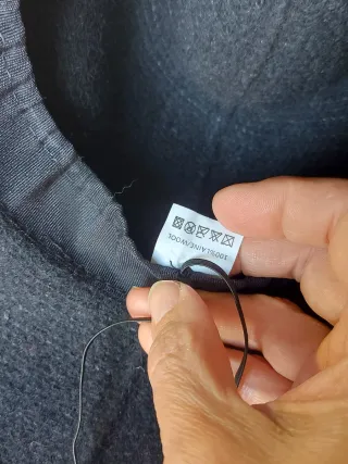 Sombrero negro elegante