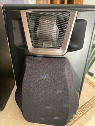 Altavoces Technics Beige y Negro