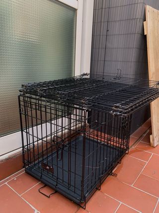Jaula para perros plegable