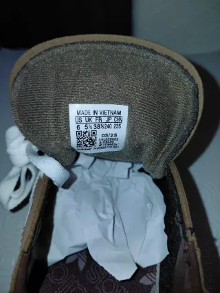 Adidas Handball Spezial Brown Nuove 38 2/3 ORIGIN.