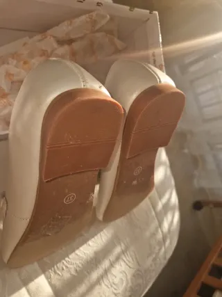 Zapatos de comunión blancos