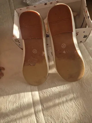 Zapatos de comunión blancos