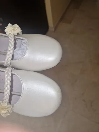 Zapatos de comunión blancos
