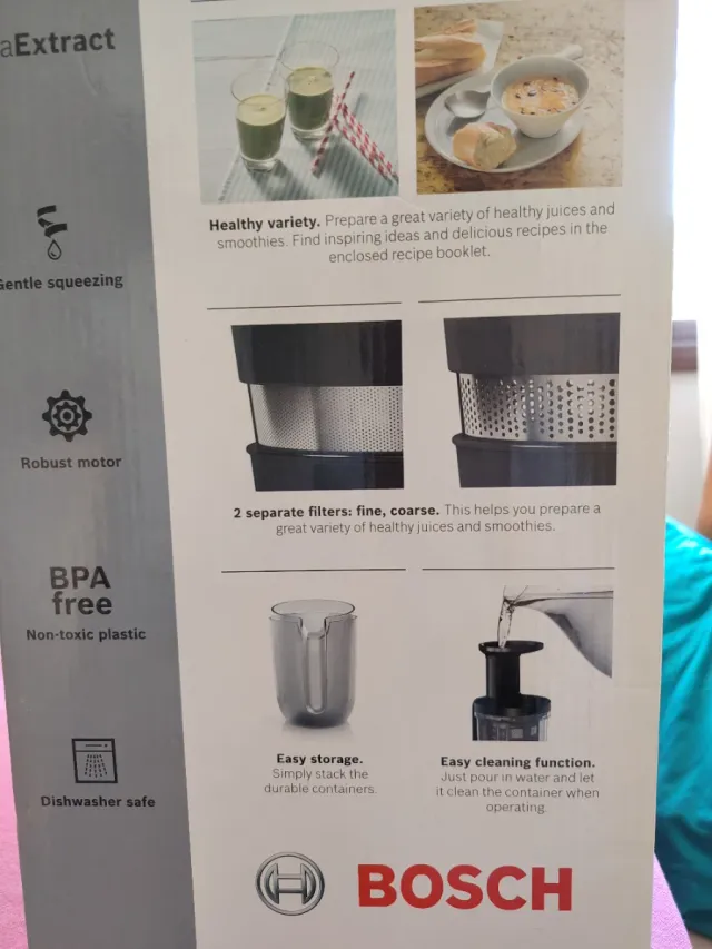 Licuadora Bosch Extractor Jugo