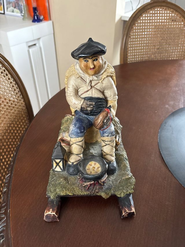 Figura Olentzero sentado