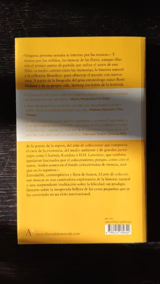 El arte de coleccionar moscas