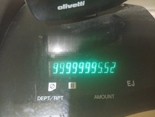 Caja Registradora Olivetti ECR 500