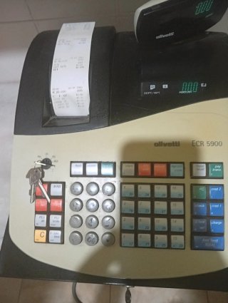 Caja Registradora Olivetti ECR 500