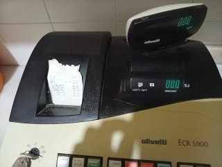 Caja Registradora Olivetti ECR 500