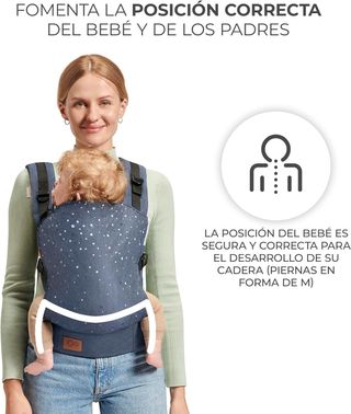 kk Kinderkraft NINO CONFETTI Mochila Portabebés, P