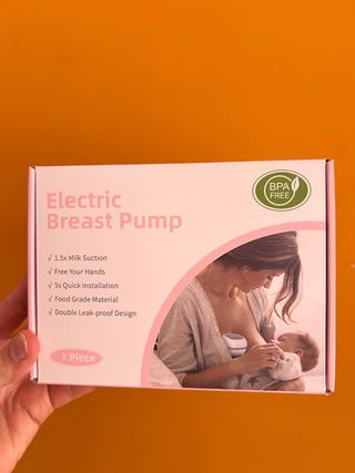 Sacaleches eléctrico + bolsas leche + absorbentes