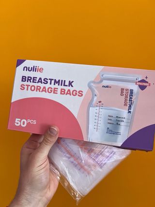 Sacaleches eléctrico + bolsas leche + absorbentes