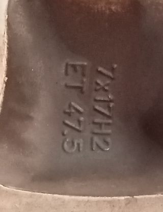 Llanta ford 439100 7x17 fiesta (cb1) ghia