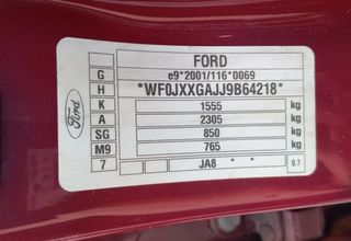 Llanta ford 439100 7x17 fiesta (cb1) ghia