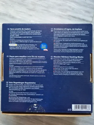 Torre Arcoíris de Madera Playtive