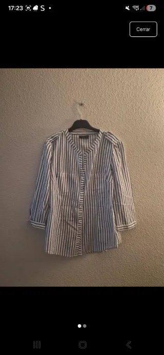 Camisa Rayas Roberto Verino