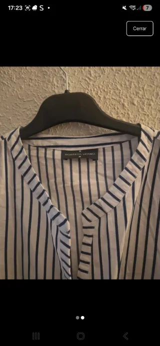 Camisa Rayas Roberto Verino