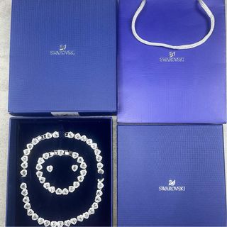 Set de joyería Swarovski de corazón