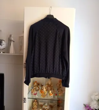 Giubbino Stradivarius donna blu taglia S