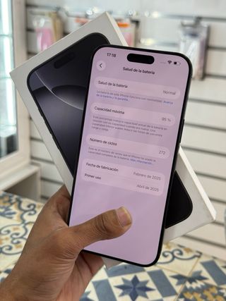 iPhone 16 Pro Max 256GB bateria 95%