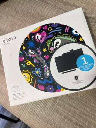 Wacom Intuos Tableta Gráfica Pequeña Negra