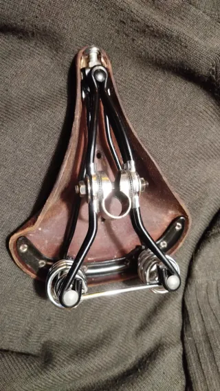 Brooks B66 Sillín Cuero Marrón