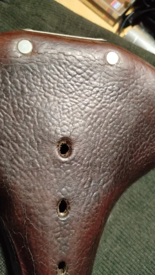 Brooks B66 Sillín Cuero Marrón