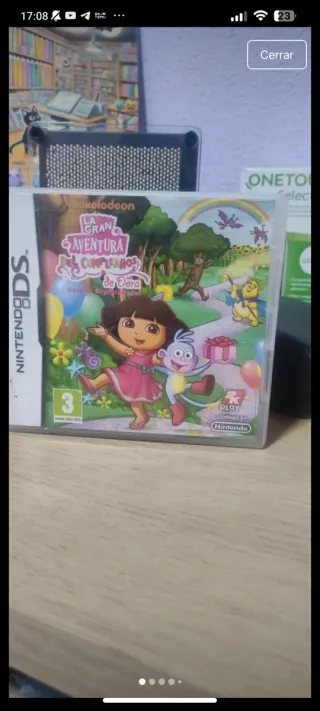 Pack 2 Juegos Nintendo DS: Monstruos vs Alien+Dora