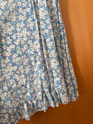 Vestito floreale corto