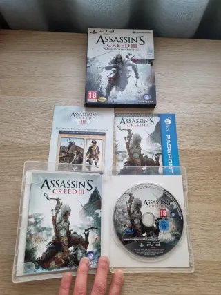 Assassins Creed 3 Washington Edition - Sony PS3