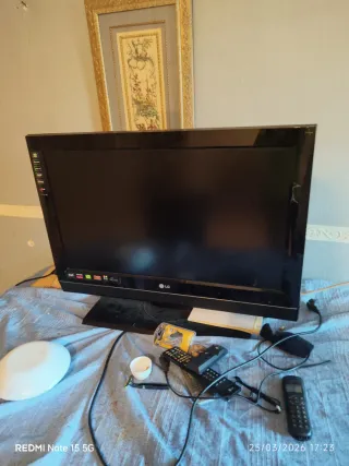 Televisión LG Negra