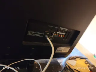 Televisión LG Negra