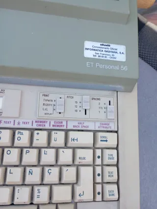 Olivetti ET Personal 56 Máquina de Escribir