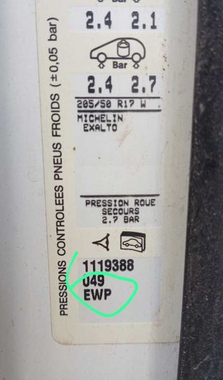 9650202380 llanta citroen c4 coupe 1.6 hdi 203739