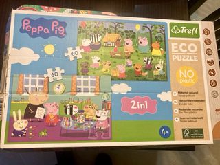 Ocho Puzzles Frozen, Mapa Mundo y más 3 - 4 años