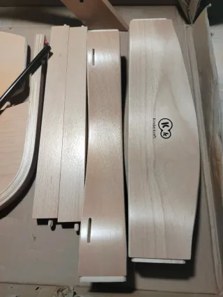 Kinderkraft ENOCK Trona Evolutiva de madera Silla