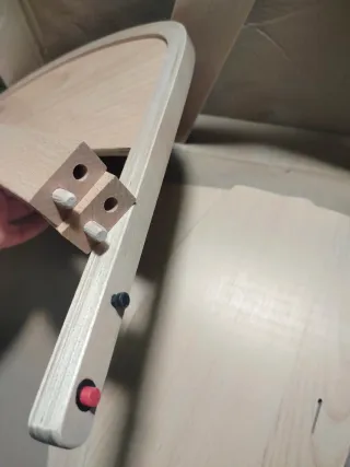 Kinderkraft ENOCK Trona Evolutiva de madera Silla