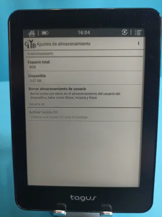 Libro electrónico Tagus Negro