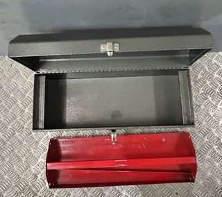 Caja de herramientas metálica Vintage Homak 819