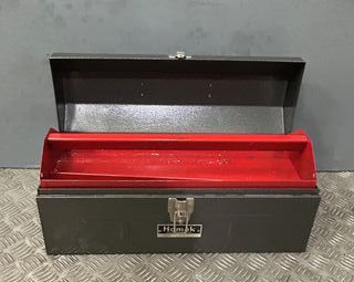 Caja de herramientas metálica Vintage Homak 819