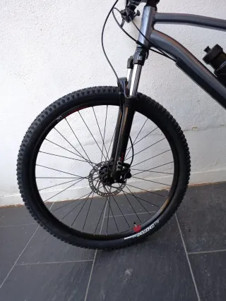 Bicicleta de Montaña Gris las 2 bicis 500