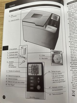 Panificadora Krups Breadexpert