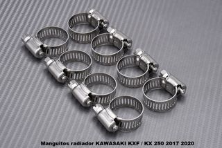 Manguitos radiador KAWASAKI KXF / KX 250 2017 2020