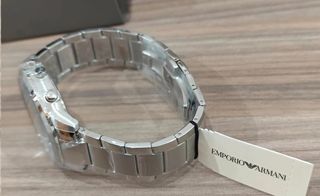 Reloj Emporio Armani Negro y Plateado