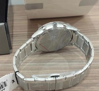 Reloj Emporio Armani Negro y Plateado