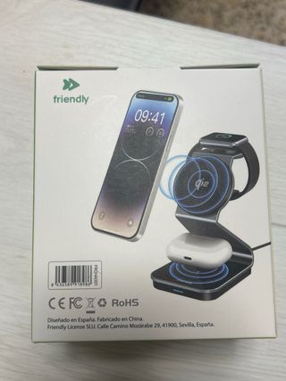 Cargador 3 en 1 Qi2 | MagSafe iPhone + Watch