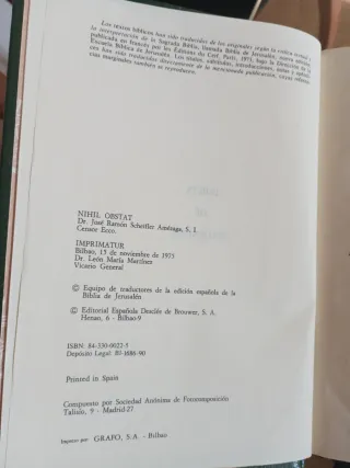 Biblia de Jerusalén