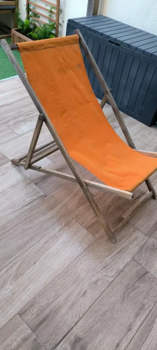 Hamaca de tela Ikea plegable